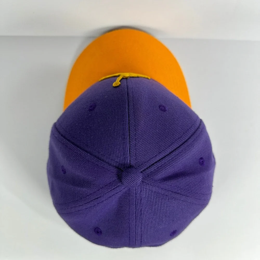 Jordan Jumpman Strapback Hat‎ Purple Orange One Size Fits All Cotton